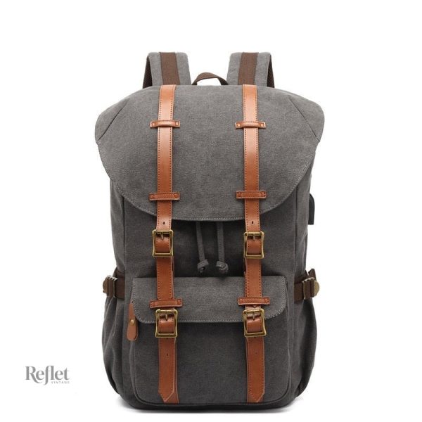 Cartable en cuir avec une finition rustique unique