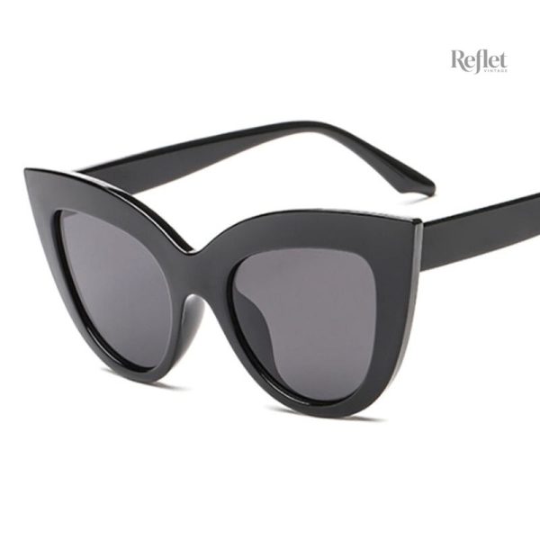 Lunettes vintage avec verres teintés chic