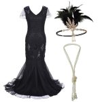 Style vintage contemporain, robe des années 20