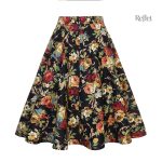 Jupe vintage année 50, style rétro et élégant