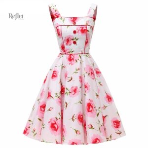 Robe rétro style année 50