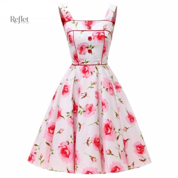 annee-50-robe-1 Robe rétro style année 50