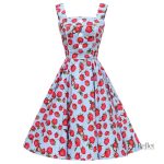 Robe de cocktail année 50 pour femme