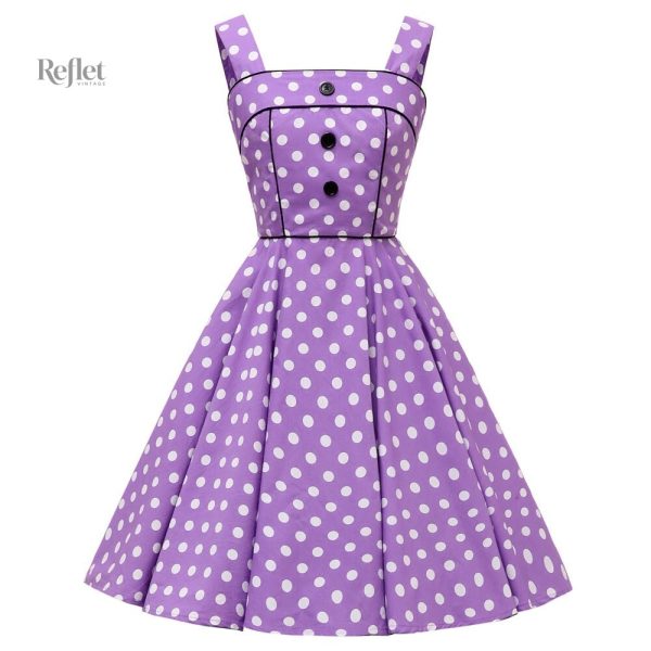 Robe rétro style année 50 - vue 2