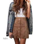 Jupe rétro 70s, moderne et tendance pour un look vintage
