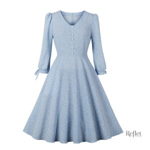 Robe vintage années 70 au style rétro