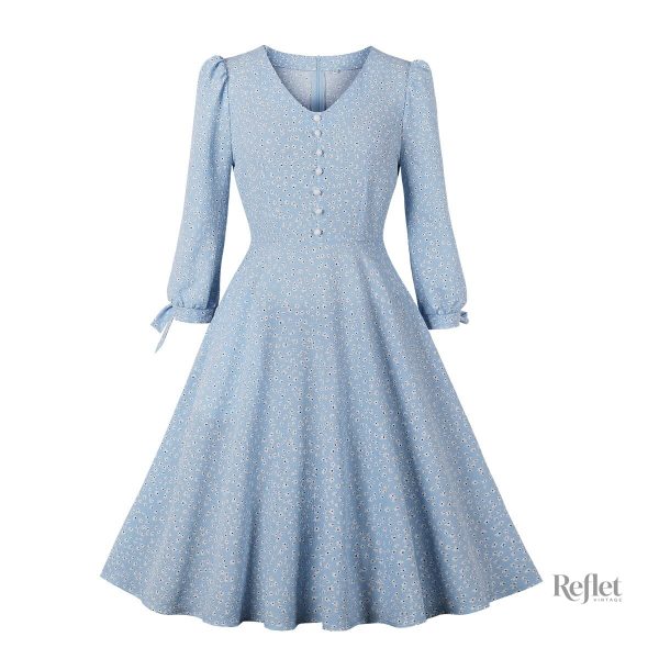 annee-70-mode-robe-1 Robe vintage années 70 au style rétro