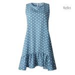 Modèle à pois des années 70