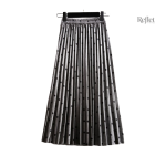 Jupe ample années 80, look classique et élégant