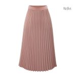 Jupe vintage plissée, esprit rétro années 80, mode féminine