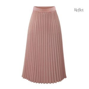 Jupe vintage plissée, esprit rétro années 80, mode féminine