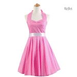 Robe à pois pour un look rétro