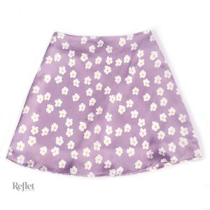 Mini jupe style année 80, design tendance et coloré