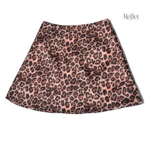 Jupe à motifs rétro inspirée des années 80