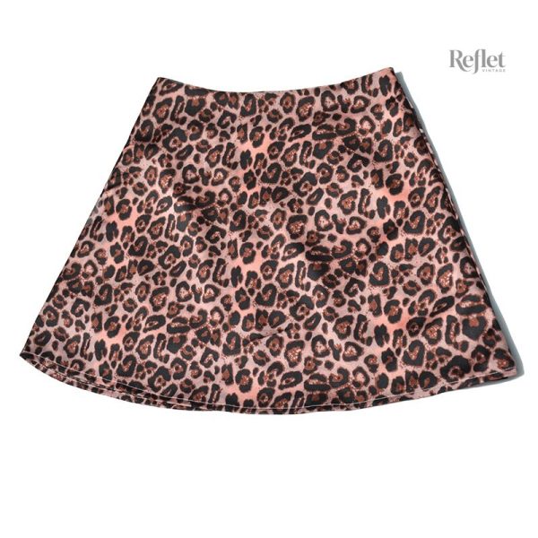 Jupe à motifs rétro inspirée des années 80
