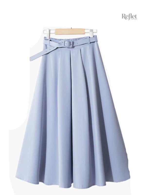 annees-50-jupe-corolle-1 Jupe corolle années 50, style rétro et féminin