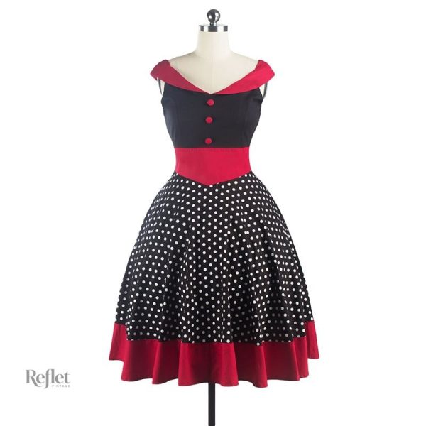 Robe classique années 50 pour occasions spéciales