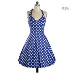 Robe vintage à pois pour un look rétro chic