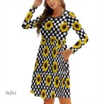 Robe fluide années 70 pour un look décontracté