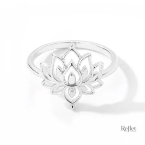 Bague argent vintage élégante et stylée