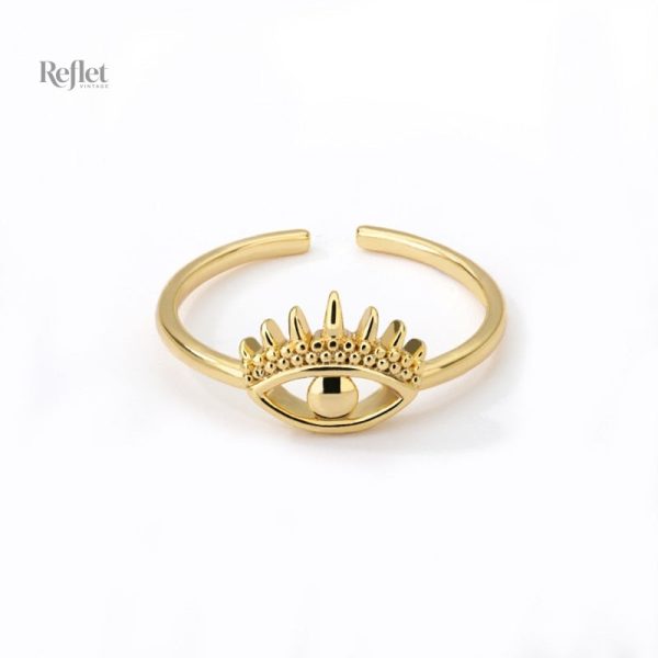 Bague en argent avec design vintage unique