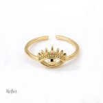 Bague vintage en argent, accessoire intemporel