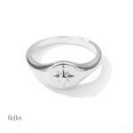 Bague classique en argent, un incontournable du vintage