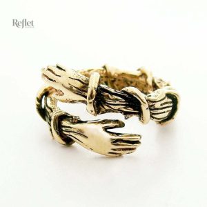 Bague vintage en style anneau élégant et intemporel