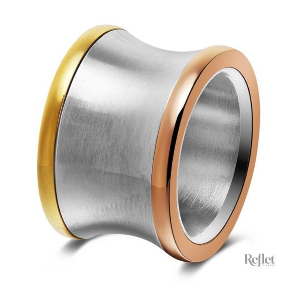 Bague vintage pour homme, accessoire tendance élégant
