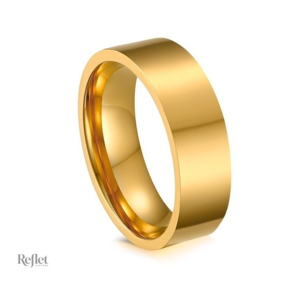 Bague vintage or avec brillant, ajout de charme classique