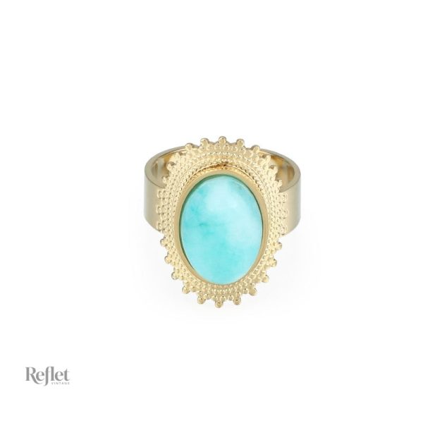 Bague Vintage Chic Pierre Multi-Couleurs