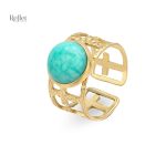 Bague Vintage à Pierre Semi-Précieuse