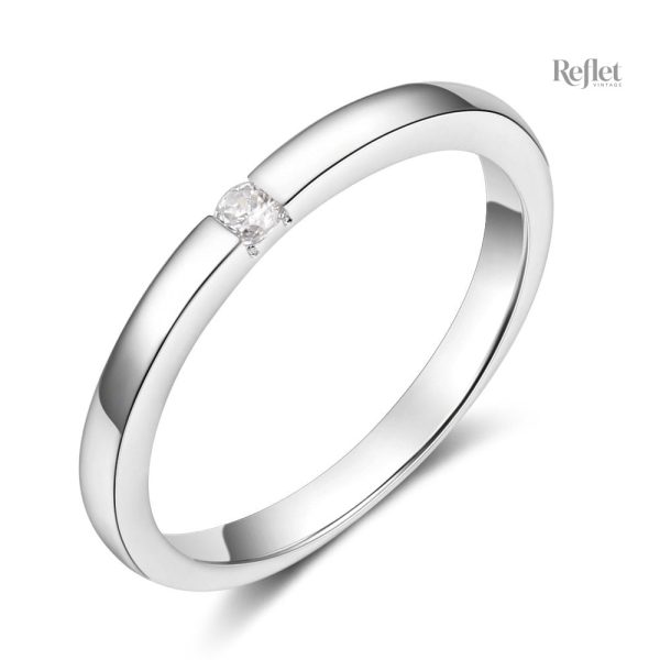 Bague vintage femme ancienne au design élégant