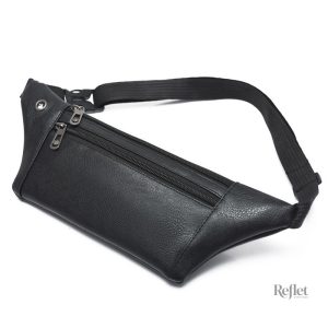 Banane cuir vintage élégante et pratique pour un style rétro