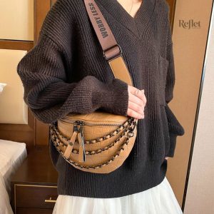 Banane cuir avec design classique et élégant