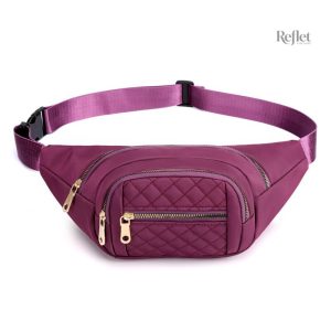 Banane vintage femme violet
