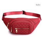Accessoire mode femme, banane vintage en violet