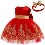 Robe de baptême princesse pour bébé