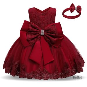 Robe de princesse pour bébé, élégante et adorable