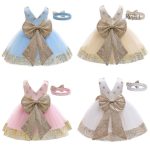 Robe princesse pour bébé avec des détails enchantés
