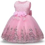 Belle robe de fête pour petite fille