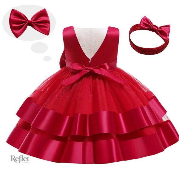 Robe de princesse pour occasions spéciales enfant