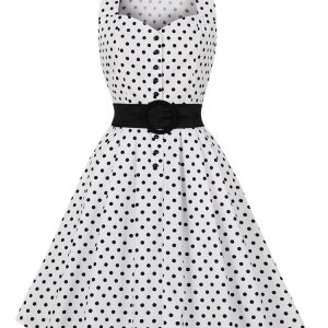 Robe vintage des années 80 au style coloré et unique