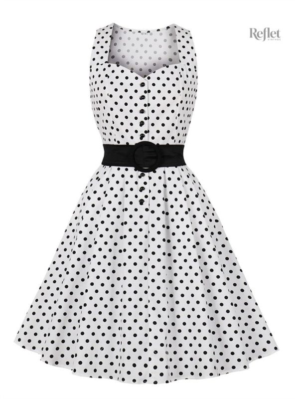 belle-robe-des-annees-80-1 Robe vintage des années 80 au style coloré et unique