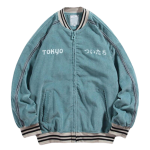 Bombers vintage femme style japonais