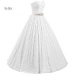 Robe de mariage avec bustier pour une allure royale