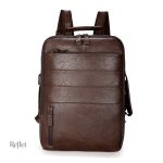 Sac à dos vintage en cuir pour homme élégant
