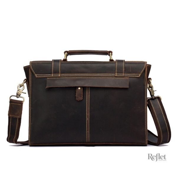 Accessoire masculin en cuir vintage, parfait pour une utilisation quotidienne