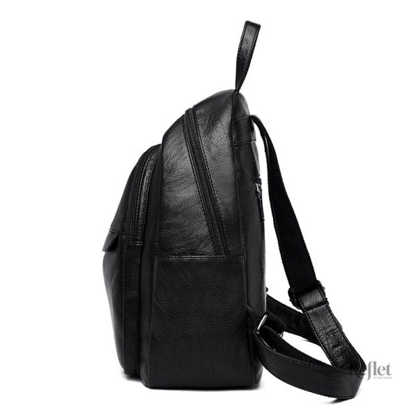 Cartable vintage en cuir, idéal pour le travail ou l'école