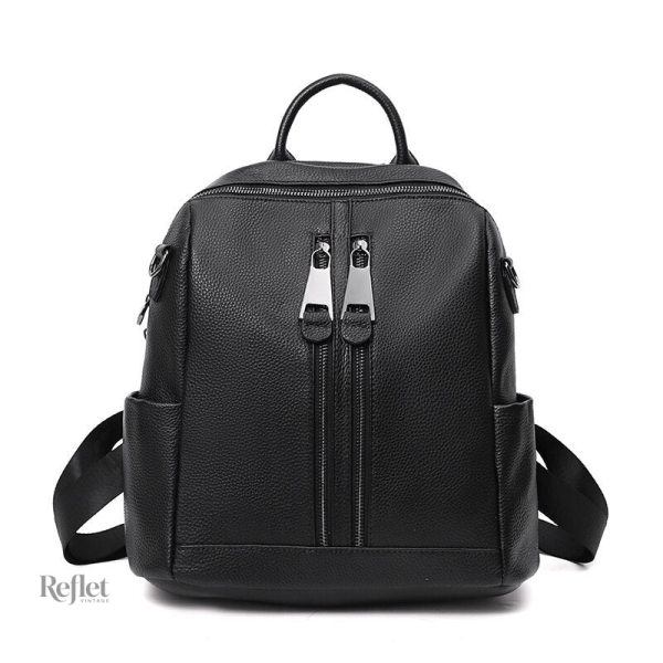 Accessoire vintage en cuir authentique